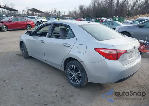 2017 Toyota Corolla Le из США, поврежденный, VIN 2T1BURHE4HC837515